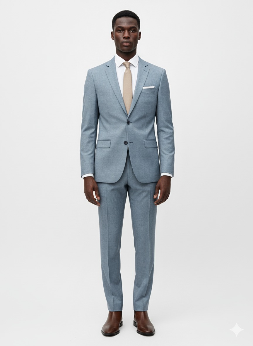 Monument  Italian Cut Slim Fit Suit