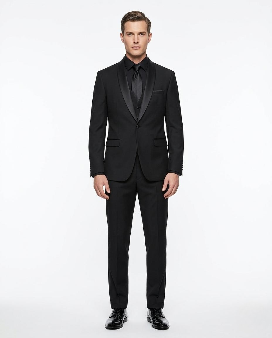 525-01 Black Tux