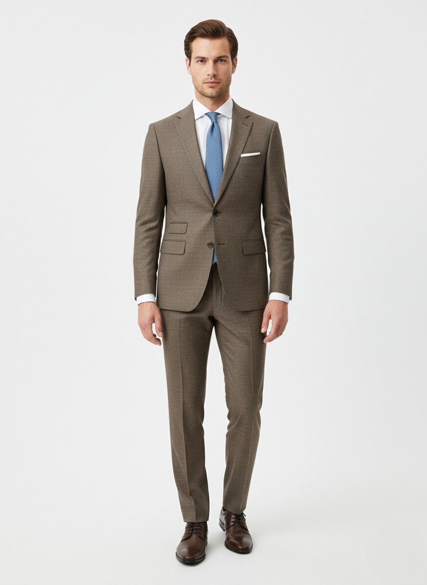 600-166 Brown Suit