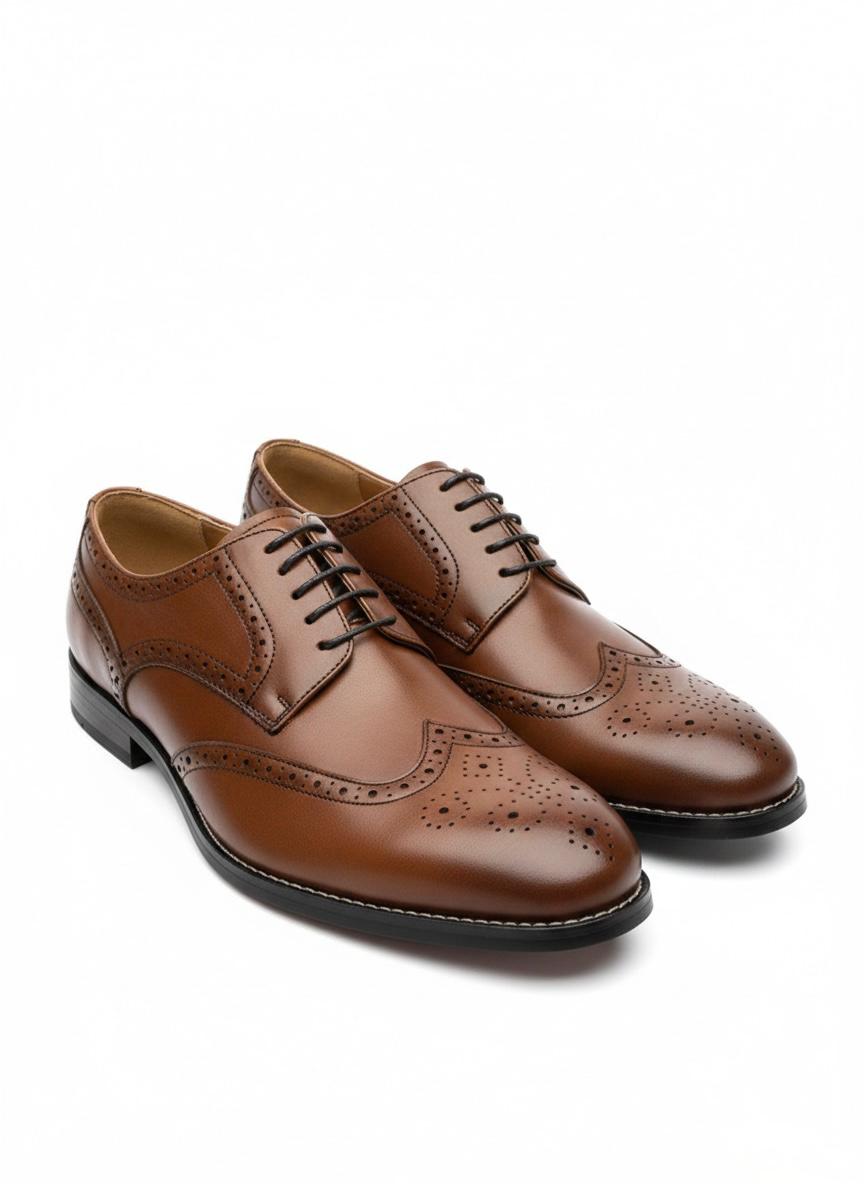 brown derby shoes