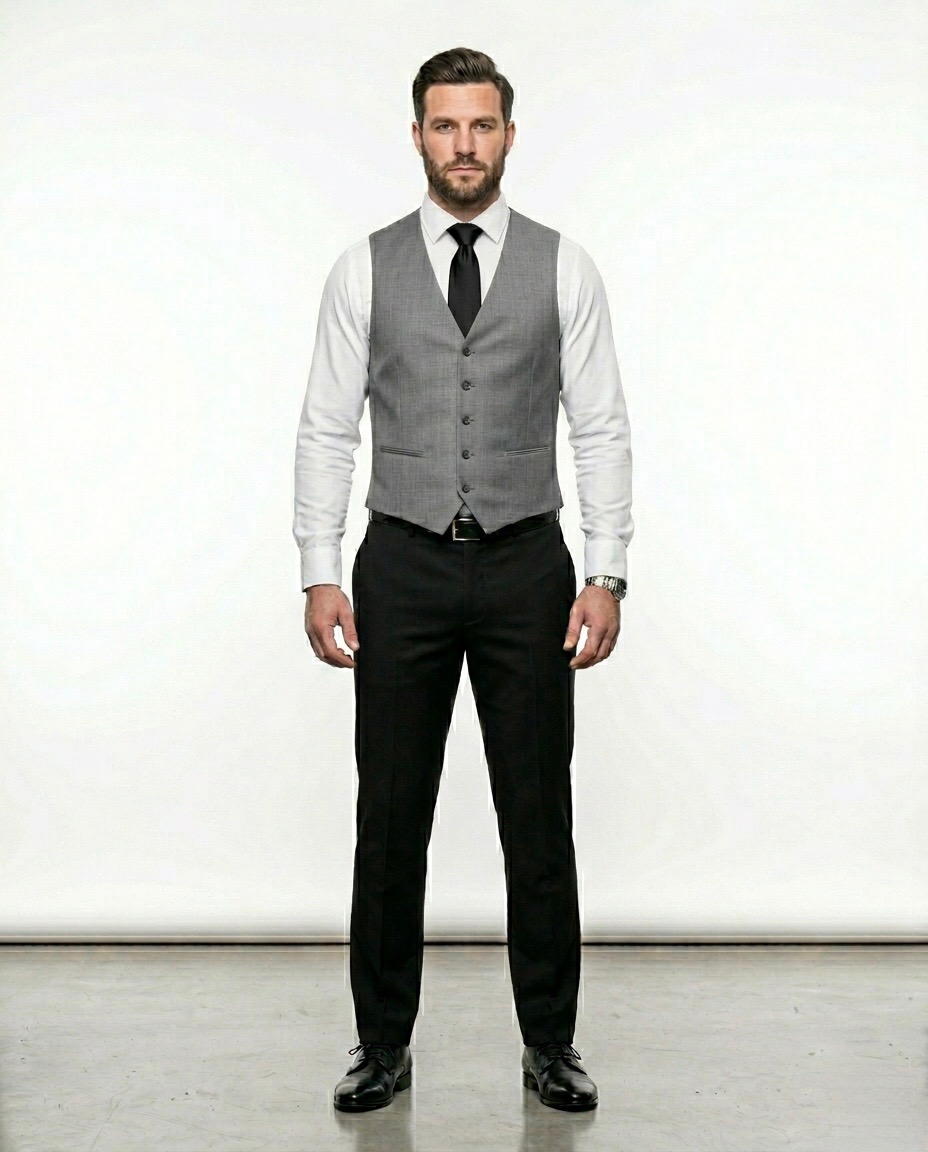 Medium Gray Vest