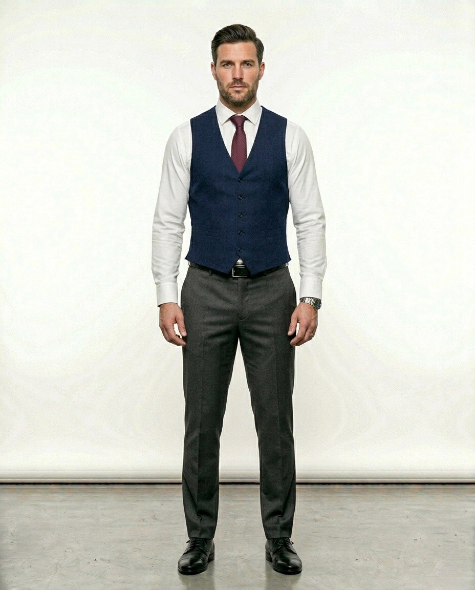 Navy Vest